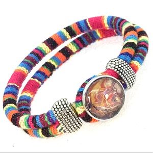 Bracelet Cotton Noosa Handmade 20mm snap SB20